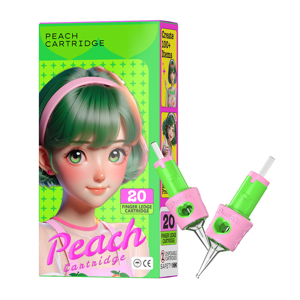 PEACH Extended Tip Professional Tattoo Cartridge Needles