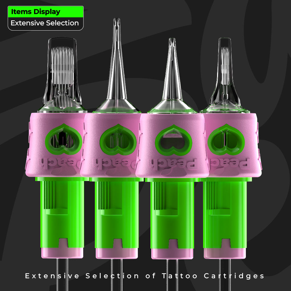 PEACH Extended Tip Professional Tattoo Cartridge Needles