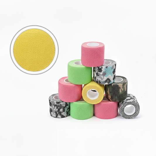 Peach Soft & Breathable Pro Tattoo Grip Tape - Maximum Comfort and Control/10Pcs