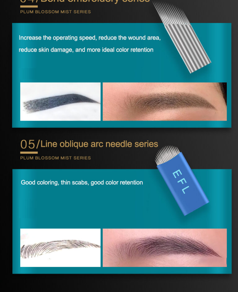 PCD Microbladed eyebrows